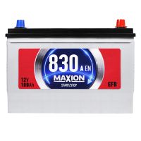 Автомобільний акумулятор MAXION EFB SMF Asia (N70) 100Ah 830A R+ 5902318